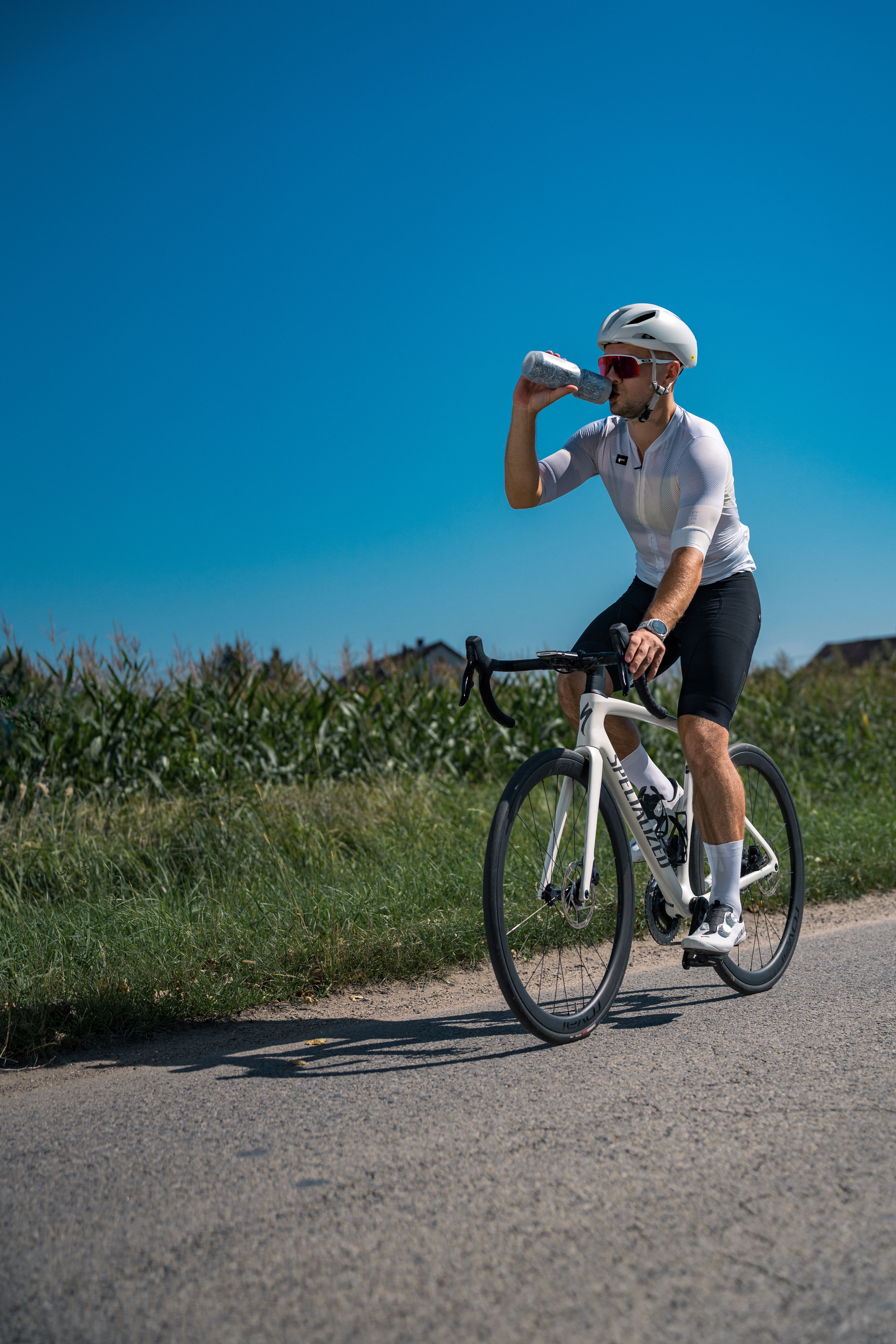 Trening rowerowy, Wojciech Jasiński